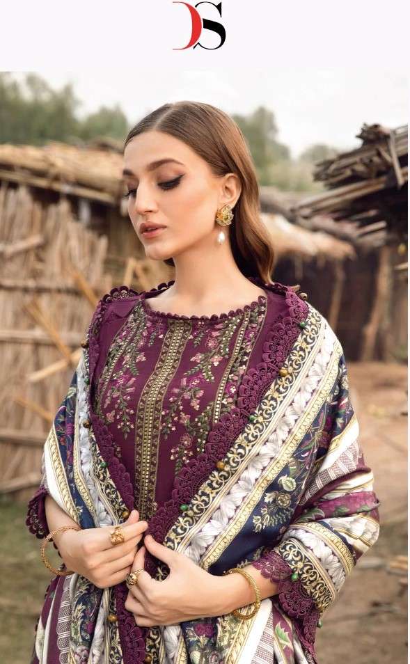 MARIA B Emb 8083 Rayon Collection by DEEPSY SUITS